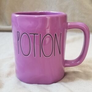 Rae Dunn Potion Seasonal Halloween Holiday Coffee Mug. Solid Purple. NWT.